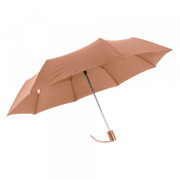 GUARDA-CHUVA MINI AUTOMÁTICO CABO RETO CARAMELO | FAZZOLETTI
