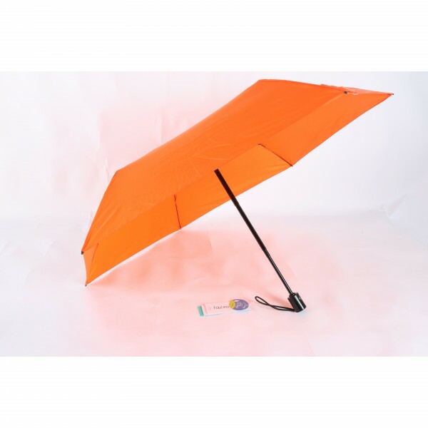 GUARDA-CHUVA PLUMA ABRE E FECHA AUTOMÁTICO TANGERINA | FAZZOLETTI