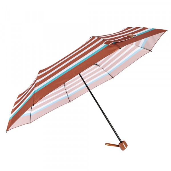 SOMBRINHA METAL COLORI LISTRAS BARRA TURQUESA | FAZZOLETTI