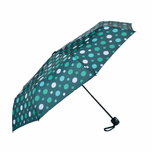 SOMBRINHA METAL COLORI POA VERDE E BRANCO | FAZZOLETTI