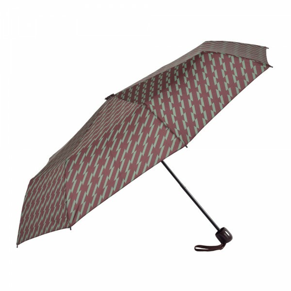 SOMBRINHA METAL COLORI ZIGZAG MARROM | FAZZOLETTI