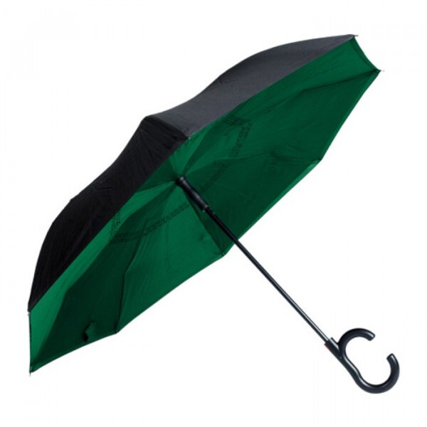 GUARDA-CHUVA INVERTIDO AUTOMATICO VERDE | FAZZOLETTI