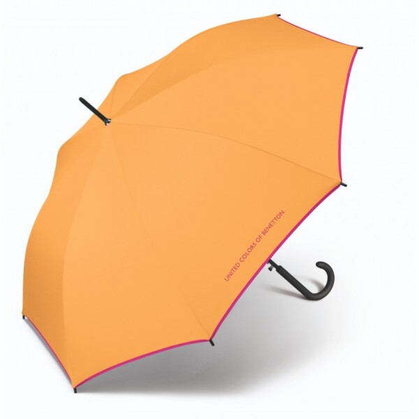 SOMBRINHA LONGA AUTOMÁTICA PAPAYA | BENETTON SOMBRINHA LONGA AUTOMÁTICA PAPAYA | BENETTON