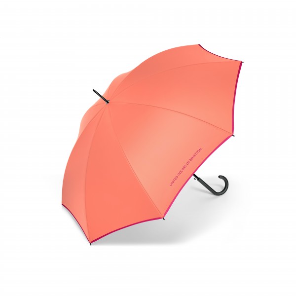GUARDA-CHUVA LONGA AUTOMATICA CORAL | BENETTON