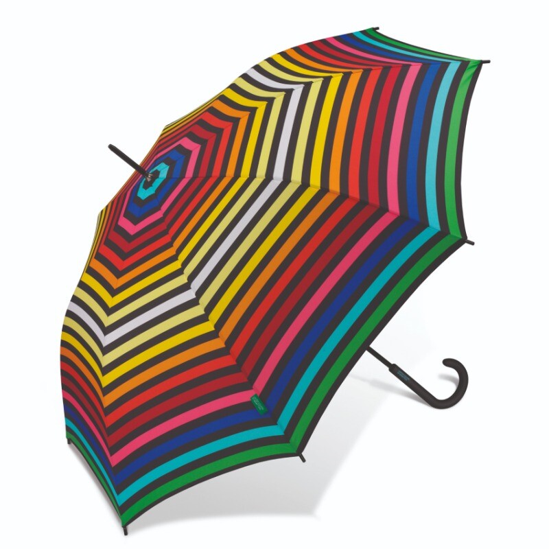 SOMBRINHA LONGA AUTOMÁTICA MULTISTRIPES | BENETTON