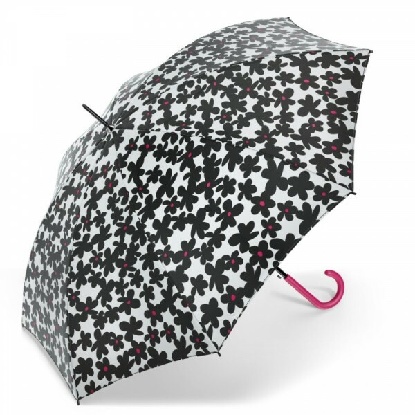SOMBRINHA LONGA AUTOMATICA FLOR ROSA | BENETTON