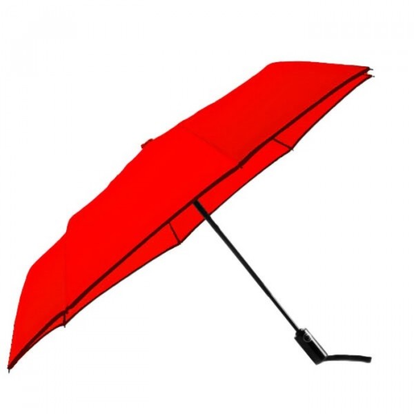 GUARDA CHUVA ALL FIBER AUTO VERMELHO