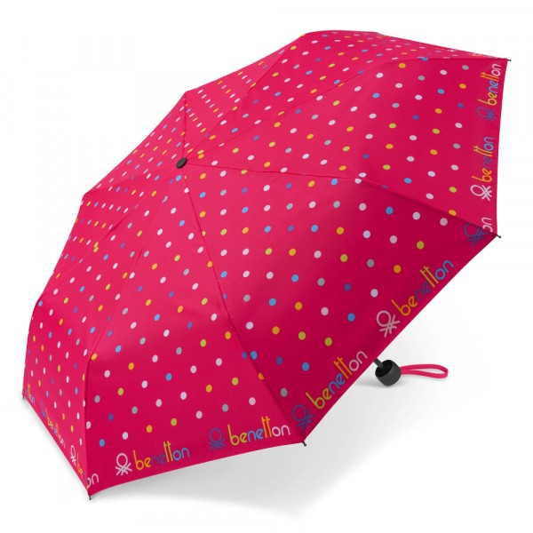 SOMBRINHA MINI ESTAMPADA POA ROSA | BENETTON