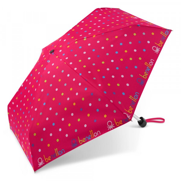 SOMBRINHA MINI MINI ESTAMPADA POA ROSA | BENETTON