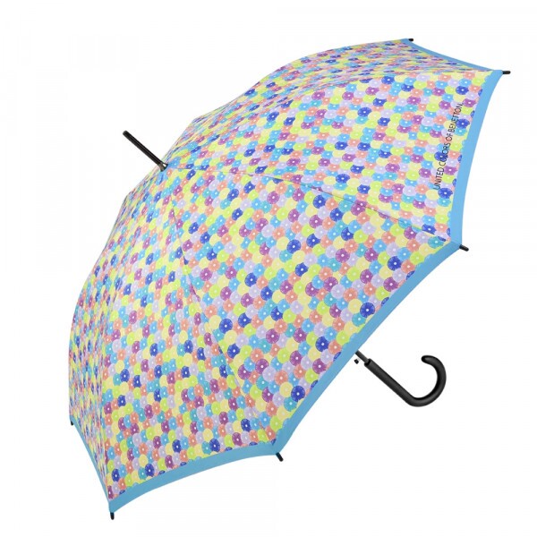 SOMBRINHA LONGA AUTOMÁTICA DOTS BLUE | BENETTON