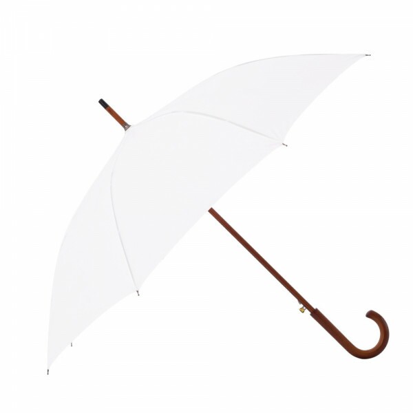 GUARDA-CHUVA LONGO AUTOMÁTICO PERSONA BRANCO | FAZZOLETTI