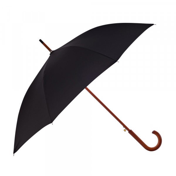GUARDA-CHUVA LONGO AUTOMÁTICO PERSONA PRETO | FAZZOLETTI