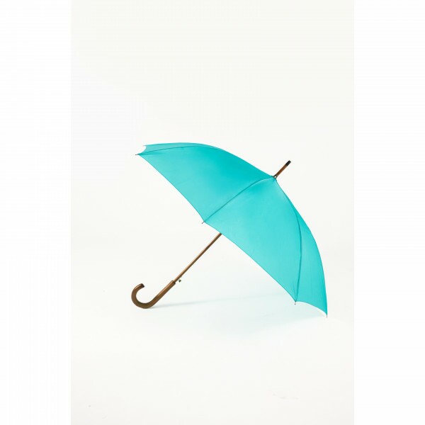 GUARDA-CHUVA LONGO AUTOMÁTICO PERSONA AZUL TURQUESA| FAZZOLETTI