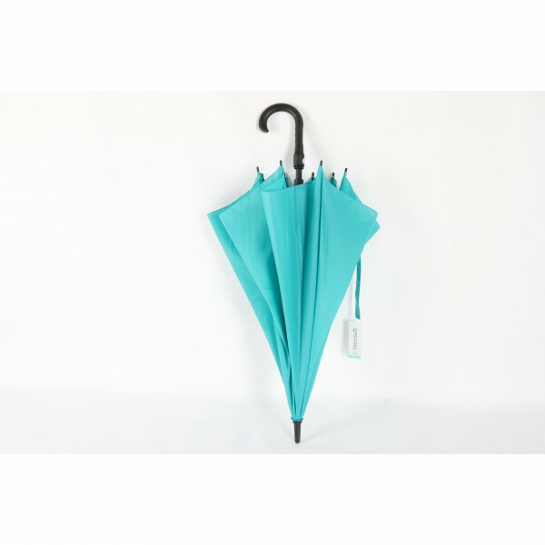 GUARDA-CHUVA AUTOMÁTICO MAXI CLASSICO AZUL TURQUESA  FAZZOLETTI